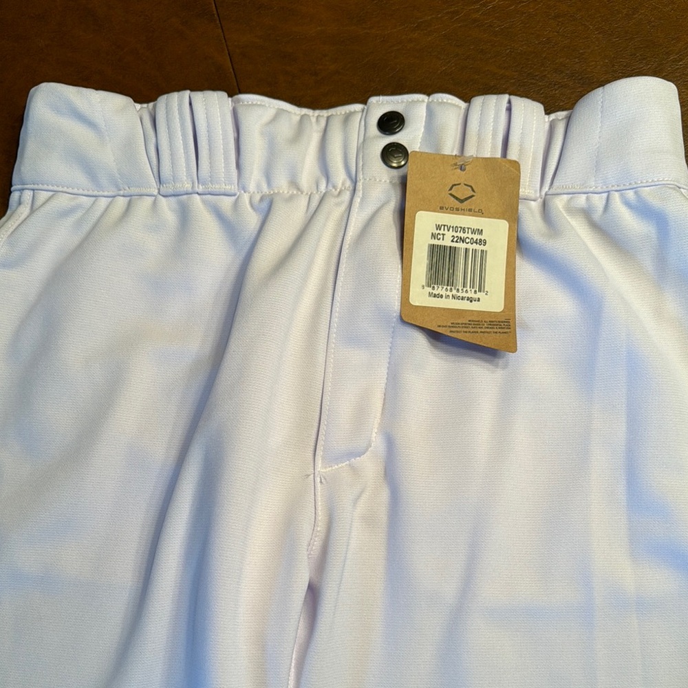 Evoshield  White baseball Pants
Staight leg